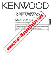 Ver KRF-V5080D pdf Manual de usuario en francés