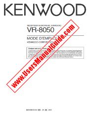 Vezi VR-8050 pdf Manual de utilizare franceză