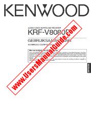 Ver KRF-V8080D pdf Manual de usuario en holandés