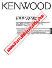 Voir KRF-V8080D pdf Mode d'emploi allemand