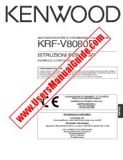 Voir KRF-V8080D pdf Manuel de l'utilisateur italien