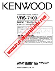 Vezi VRS-7100 pdf Manual de utilizare franceză