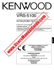 Voir VRS-5100 pdf Manuel de l'utilisateur italien
