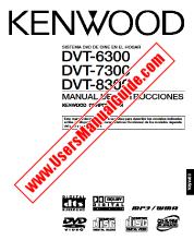 Voir DVT-8300 pdf Manuel de l'utilisateur espagnole