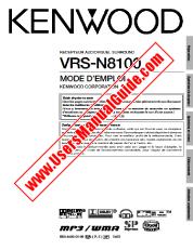 Ver VRS-N8100 pdf Manual de usuario en francés