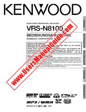 Vezi VRS-N8100 pdf Manual de utilizare germană
