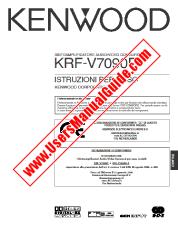 Voir KRF-V7090D pdf Manuel de l'utilisateur italien