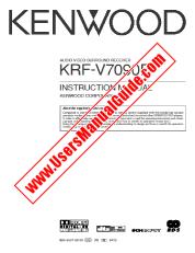 Ver KRF-V7090D pdf Manual de usuario en ingles