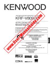 Ver KRF-V8090D pdf Manual de usuario italiano