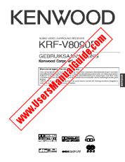 Ver KRF-V8090D pdf Manual de usuario en holandés