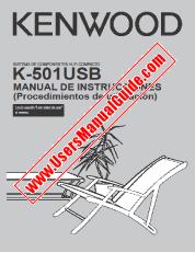 Ver K-501USB pdf Manual de usuario en español