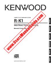 Ver R-K1 pdf Manual de usuario en ingles