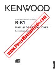 Vezi R-K1 pdf Manual de utilizare spaniolă