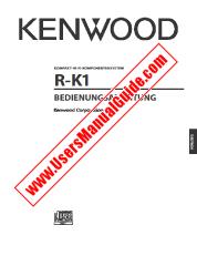 Vezi R-K1 pdf Manual de utilizare germană