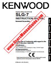 Visualizza SLG-7 pdf Manuale utente inglese, francese, tedesco, olandese, italiano, spagnolo