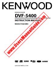 Voir DVF-5400 pdf Manuel d'utilisation anglais