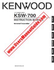 Visualizza KSW-700 pdf Manuale utente inglese