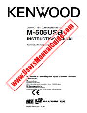 Ver M-505USB pdf Manual de usuario en ingles
