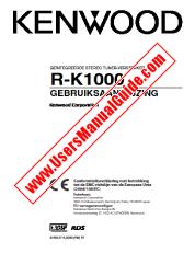 Ver R-K1000 pdf Manual de usuario en holandés