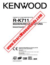 Ver R-K711 pdf Manual de usuario en alemán