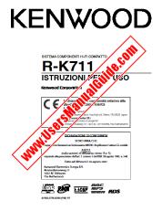 Ver R-K711 pdf Manual de usuario italiano