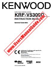 Visualizza KRF-V5300D pdf Manuale utente inglese