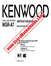 Ver MGR-A7 pdf Manual de usuario en ingles