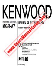 Vezi MGR-A7 pdf Manual de utilizare spaniolă