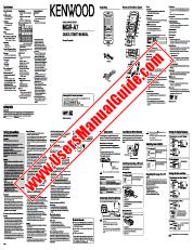 Vezi MGR-A7 pdf Engleză (MANUAL QUICK START) Manual de utilizare