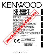 Ver KS-208HT pdf Inglés, francés, alemán, holandés, italiano, español Manual del usuario