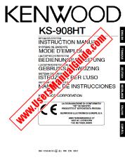 Visualizza KS-908HT pdf Manuale utente inglese, francese, tedesco, olandese, italiano, spagnolo