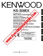 Visualizza KS-308EX pdf Manuale utente inglese, francese, tedesco, italiano, spagnolo