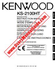 Ver KS-2100HT pdf Inglés, francés, alemán, holandés, italiano, español Manual del usuario