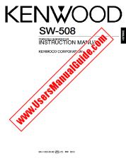 Ver SW-508 pdf Manual de usuario en ingles