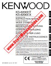 Vezi KS-8200EX pdf Engleză, franceză, germană, olandeză, italiană, Manual de utilizare spaniolă