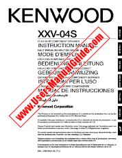 Vezi XXV-04S pdf Engleză, franceză, germană, olandeză, italiană, spaniolă, Manual de utilizare arabă