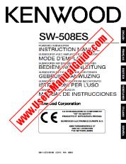 Vezi SW-508ES pdf Engleză, franceză, germană, olandeză, italiană, Manual de utilizare spaniolă