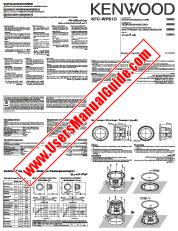 Vezi KFC-WPS1D pdf Germană, olandeză, rusă, Manual de utilizare arabă
