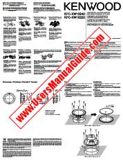 Vezi KFC-XW1024D pdf Germană, olandeză, italiană, Manual de utilizare rusă