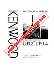 Ver UBZ-LF14 pdf Manual de usuario en ingles