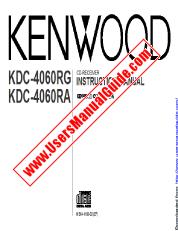 Voir KDC-4060RG pdf Manuel d'utilisation anglais