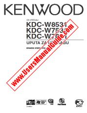 View KDC-W7031 pdf Croatian User Manual