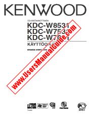View KDC-W7531 pdf Finnish User Manual