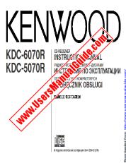Ansicht KDC-5070R pdf Englisch, Russisch, Polen Bedienungsanleitung