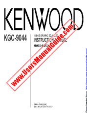Ver KGC-9044 pdf Manual de usuario en ingles