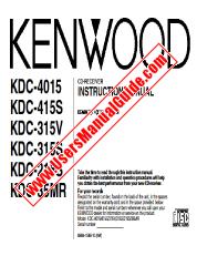 Vezi KDC-35MR pdf Engleză Manual de utilizare