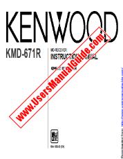 Ver KMD-671R pdf Manual de usuario en ingles