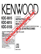 Vezi KDC-6015 pdf Engleză Manual de utilizare