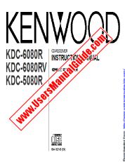 View KDC-6080RV pdf English User Manual