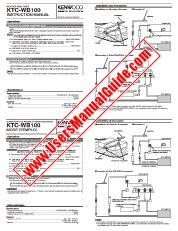Vezi KTC-WB100 pdf Engleză, franceză, spaniolă, Portugalia Manual de utilizare